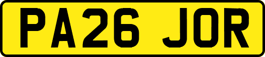 PA26JOR