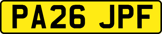 PA26JPF