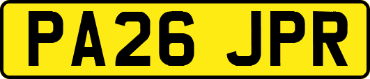 PA26JPR