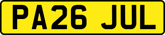PA26JUL