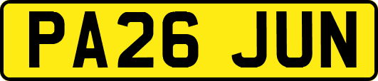 PA26JUN