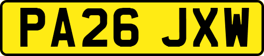 PA26JXW