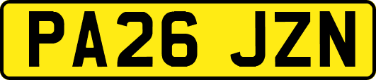 PA26JZN
