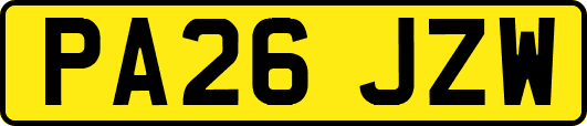 PA26JZW