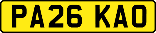 PA26KAO