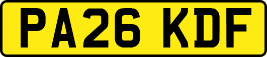 PA26KDF
