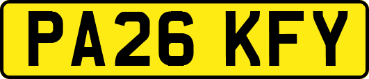 PA26KFY