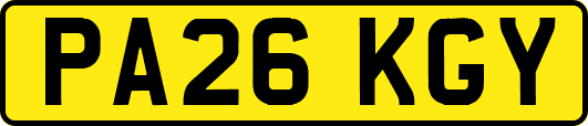 PA26KGY