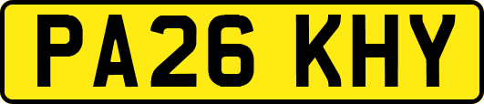 PA26KHY