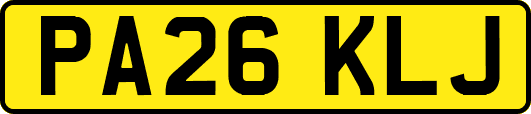 PA26KLJ
