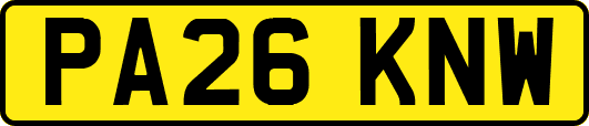 PA26KNW