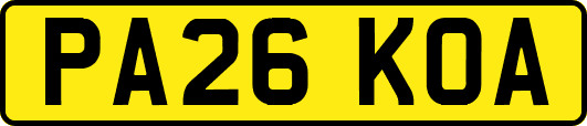 PA26KOA