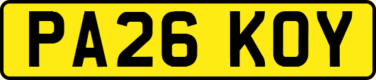 PA26KOY