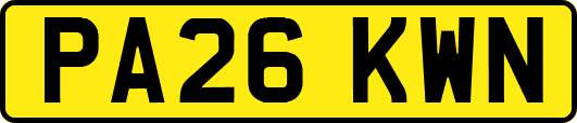PA26KWN