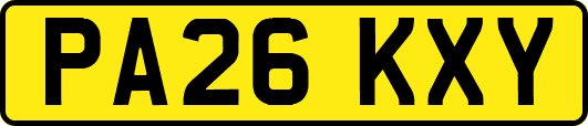 PA26KXY