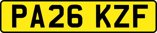 PA26KZF