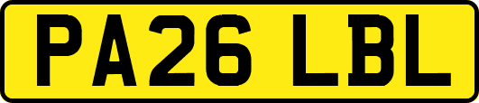 PA26LBL