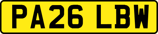 PA26LBW