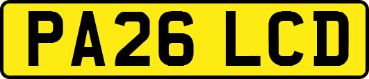 PA26LCD
