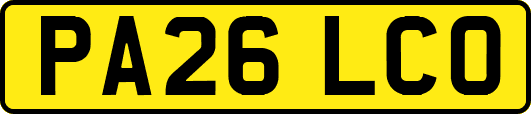PA26LCO