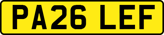PA26LEF
