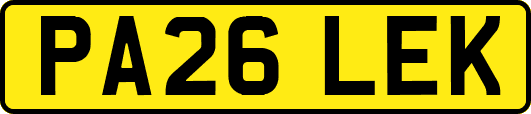 PA26LEK