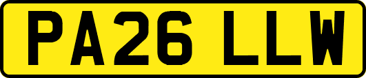 PA26LLW