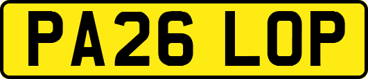 PA26LOP