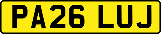 PA26LUJ
