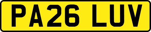 PA26LUV