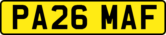 PA26MAF