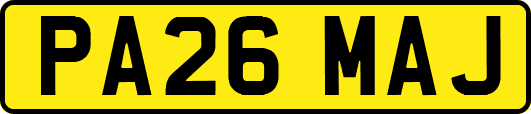 PA26MAJ