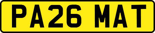 PA26MAT