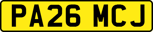 PA26MCJ