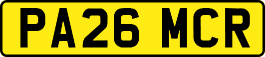 PA26MCR