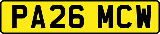 PA26MCW