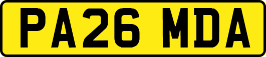 PA26MDA