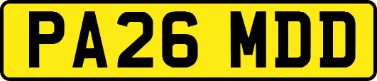 PA26MDD