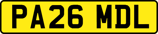 PA26MDL
