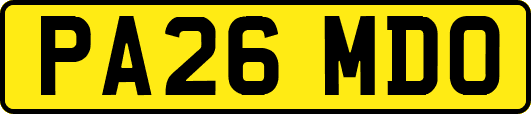 PA26MDO
