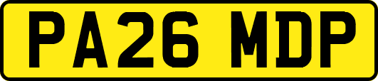 PA26MDP
