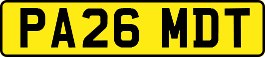 PA26MDT