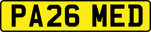 PA26MED