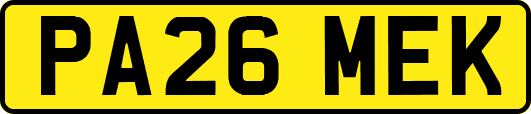 PA26MEK