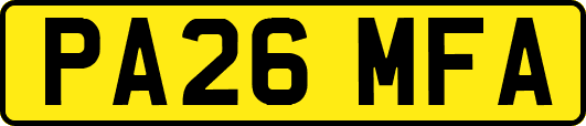PA26MFA
