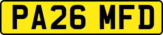 PA26MFD