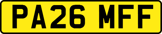 PA26MFF
