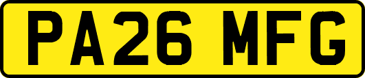 PA26MFG