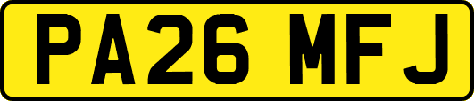 PA26MFJ