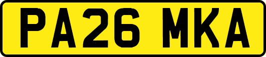 PA26MKA